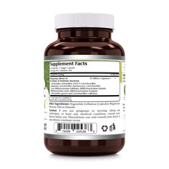 Amazing Flora probiotic label highlights 10 strains and variety