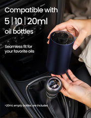 AMAZING FLOWER waterless diffuser provides up to 48 hours on a single charge