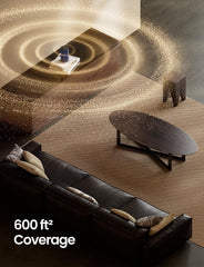 AMAZING FLOWER waterless diffuser covers spaces up to 600 sq ft for larger rooms