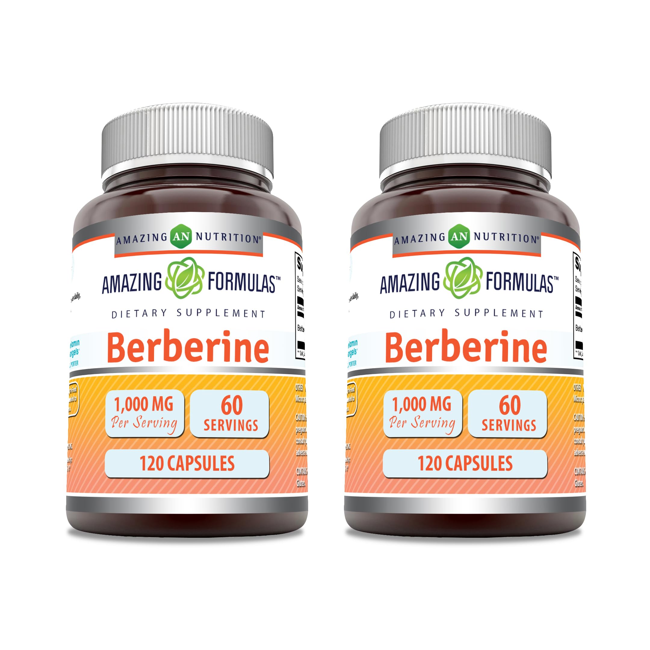 Amazing Formulas Berberine 1000mg bottle—may support healthy metabolism and lifestyle balance.