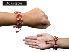 Amazing Gemstone beads showcase rose quartz and carnelian textures