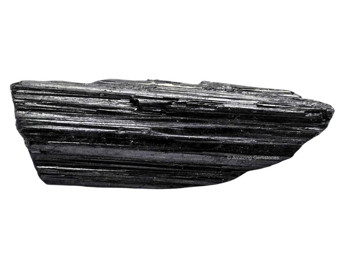 Amazing Gemstone Black Tourmaline crystal rough weighing 500-750g with natural protection energy.