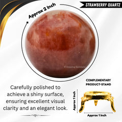 Amazing Gemstone brass sphere stand detail showing stability and warmth