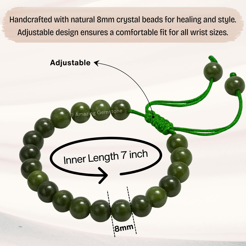 Amazing Gemstone Chrome Diopside Bracelet adjustable size for comfortable wear.