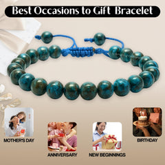 Amazing Gemstone Chrysocolla bracelet care tips and maintenance guidance