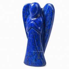 Amazing Gemstone Lapis Lazuli Angel hand-sorted quality adds authentic beauty to shelves.