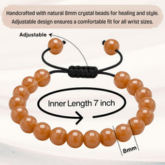 Amazing Gemstone Sunstone Bracelet authenticity certificate and verification
