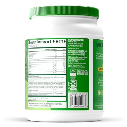 Amazing Grass baking boost option, antioxidant-rich boost for cakes and smoothies.