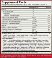 Amazing Grass greens blend with wheatgrass, barley, and alfalfa supports easy daily nutrition.