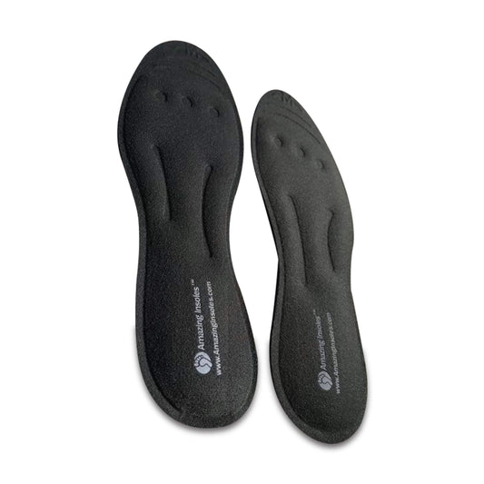 Amazing Insoles liquid massaging insole front view with arch support and massage