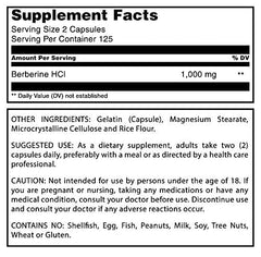 Amazing Nutrition Berberine packaging on store shelf signaling quality.
