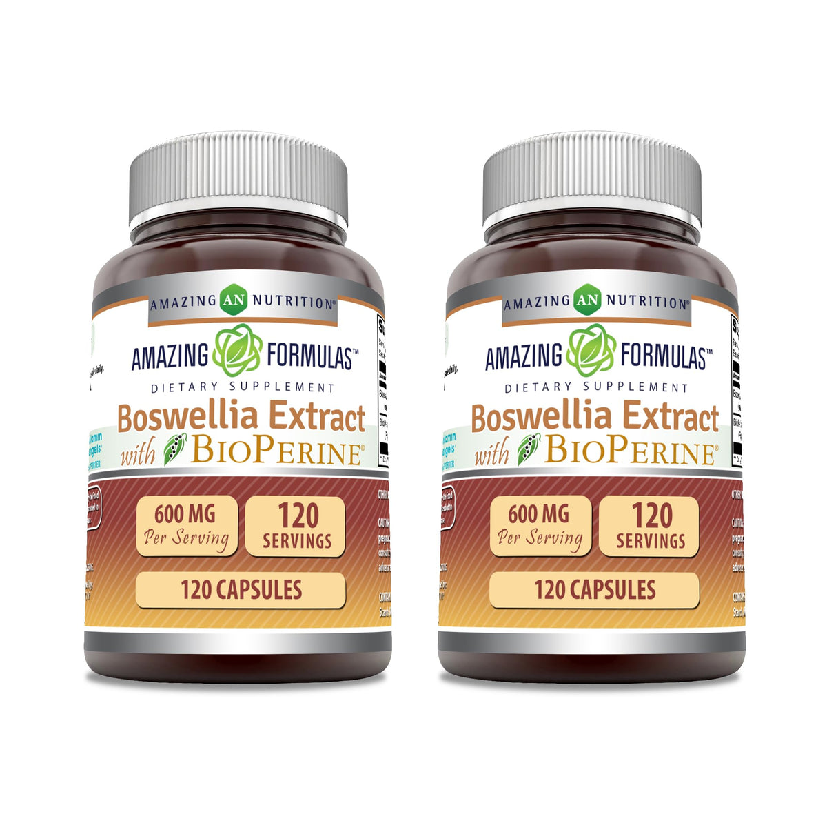 Amazing Formulas Boswellia Extract bottle with Bioperine for daily wellness