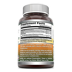 Amazing Formulas calcium magnesium zinc D3 supplement facts label front and center.