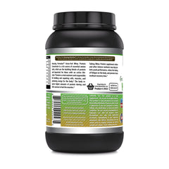 Amazing Nutrition Amazing Formulas whey shake served for quick mix and smooth chocolate shake