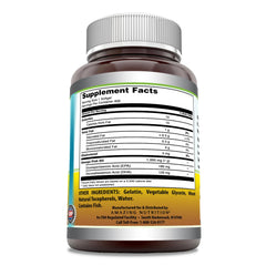 Amazing Nutrition Amazing Omega softgels in bottle ready to take