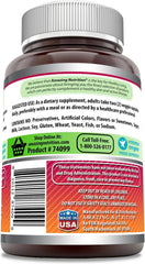 Amazing Nutrition Echinacea ingredients label showing Non-GMO and gluten-free ingredients.