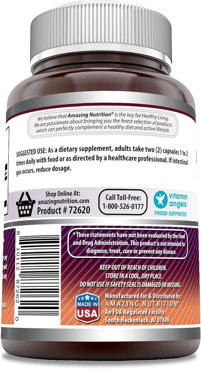 Three-bottle pack of Amazing Nutrition MSM for consistent daily use