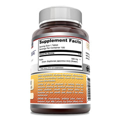 Amazing Nutrition Rutin tablets close-up highlights texture for easy dosing.