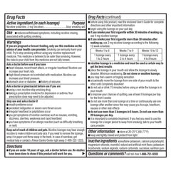 Amazon Basic Care mini lozenge mint box front highlights 216 count.