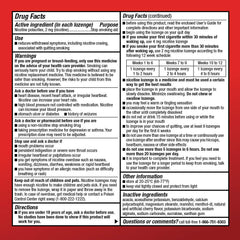 Amazon Basic Care mini lozenge Cherry Ice individual lozenge, fast craving control.