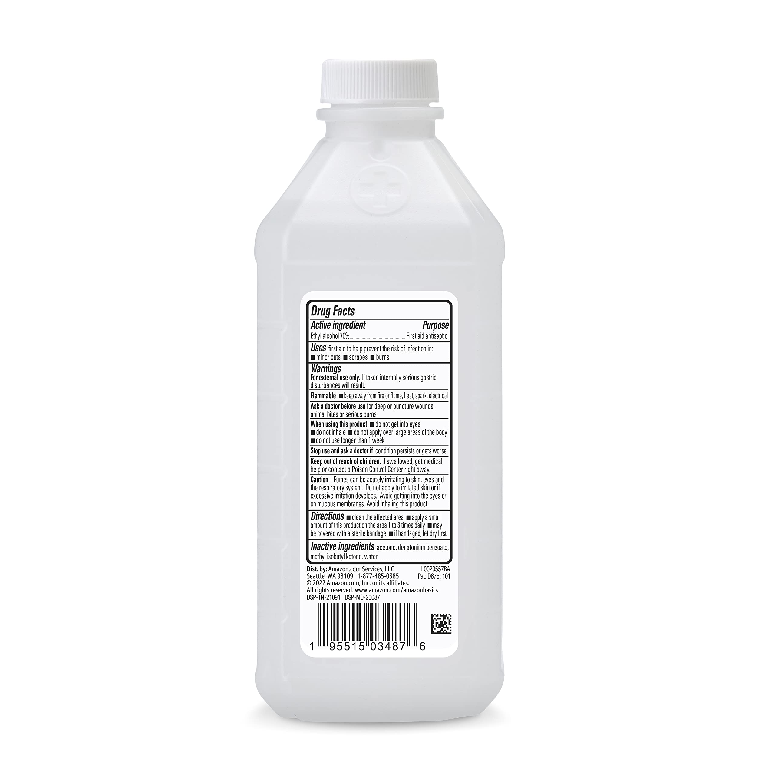 Amazon Basics bulk pack on shelf for home and workplace readiness