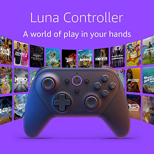 Luna controller works across Windows, Mac, Fire TV, and mobile devices