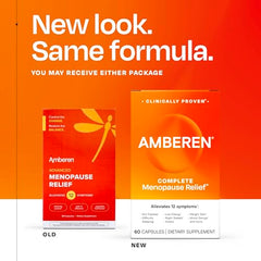 Amberen menopause relaxation routine scene, user-friendly regimen for day and night support