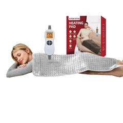 Ambershine XXXL heating pad front view showing generous size for full-body comfort