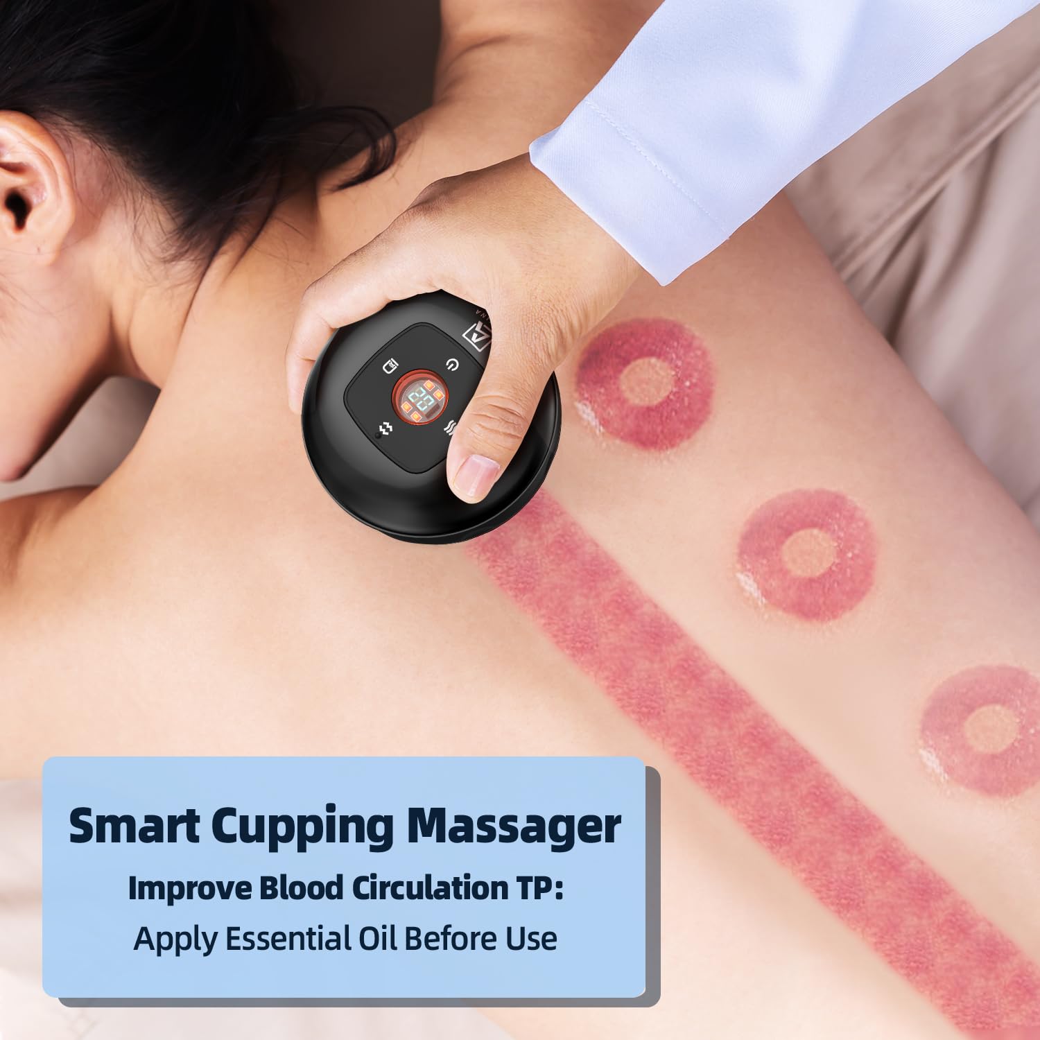 Ambfina 5-in-1 cupping kit multiple cups for versatile treatments.