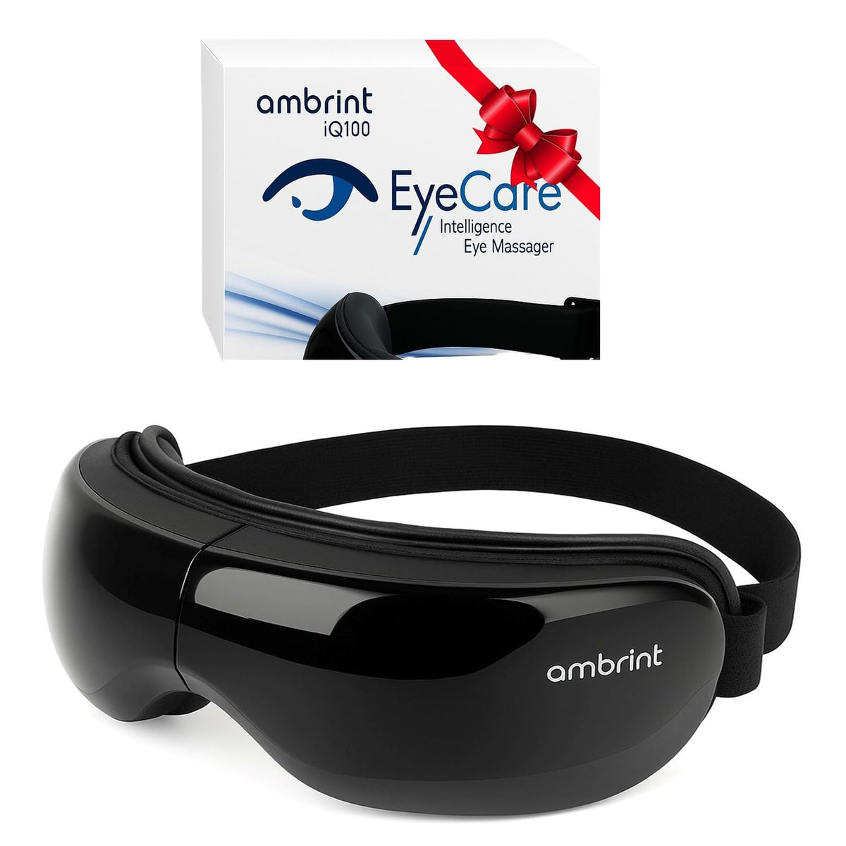 Ambrint Eye Massager with Heat delivers soothing warmth for relaxation.