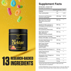 Ambrosia Nektar flavor packaging highlighting Sour Gummy Candy flavor.