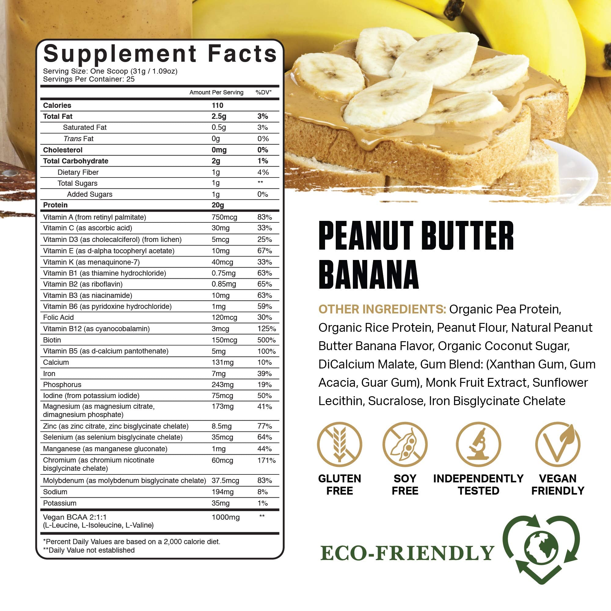 Ambrosia Planta dairy-free label on tub appeals to vegan and keto-friendly shoppers.