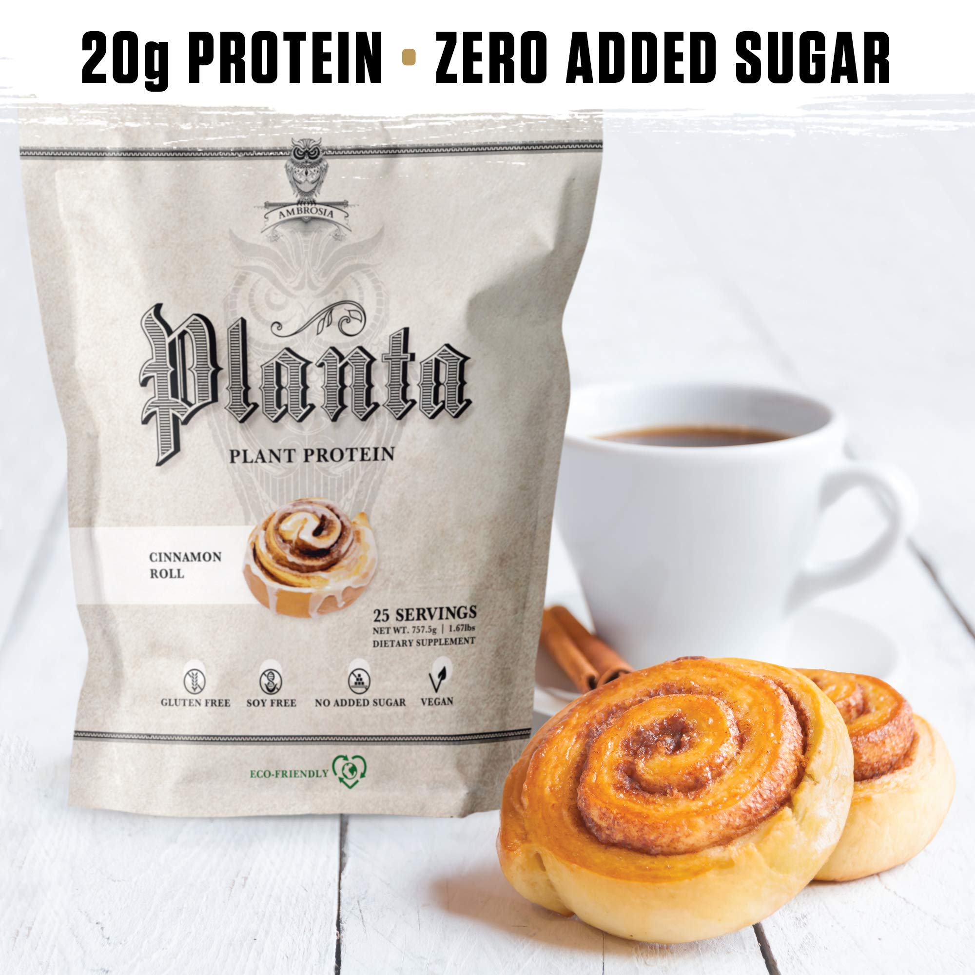 Fermented sunflower BCAAs in Planta, clean recovery support.
