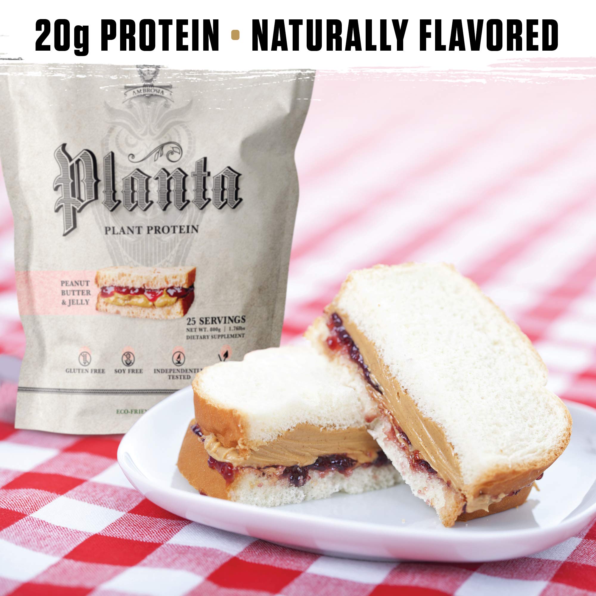 Ambrosia Planta fermented sunflower BCAAs boosting recovery and lean muscle support.