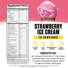 Ambrosia Planta flavor lineup display with gourmet options and appealing color.