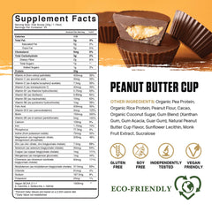 Ambrosia Planta protein scoop ready for a 20g serving after workouts.