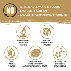 Ambrosia Planta shaker cup ready with water for on-the-go protein