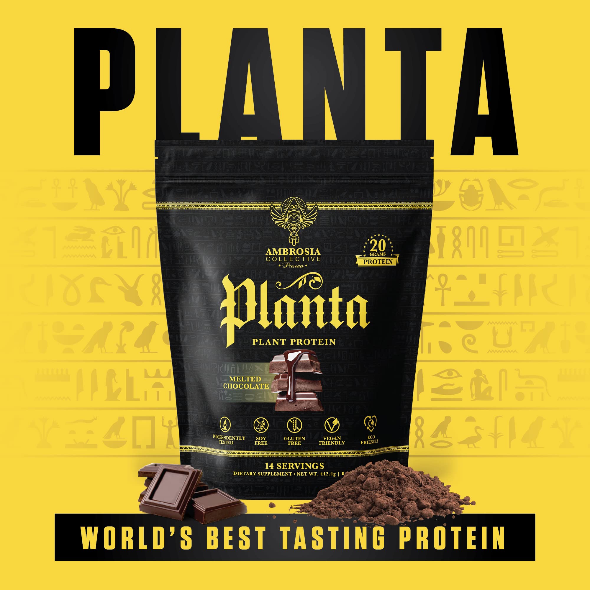 Ambrosia Planta smoothie-serve demonstrates versatile use in shakes and smoothies.
