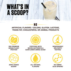 Ambrosia Planta sunbcaas amino acids derived from fermented sunflowers.