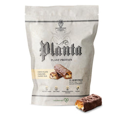 Ambrosia Planta protein powder tub front view for a dairy-free protein boost.