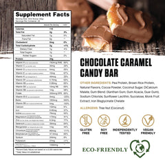 Ambrosia Planta tub with scoop demonstrates easy daily protein servings.