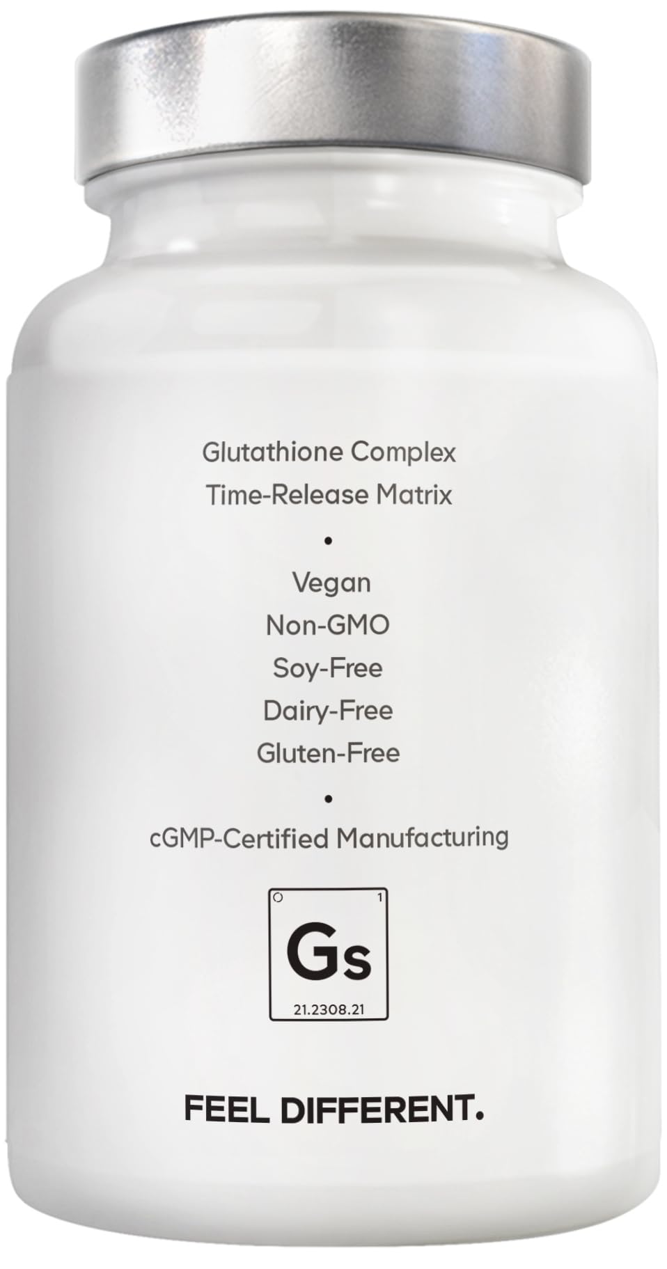 Retail packaging of Amen Glutathione-SR+ on a store shelf