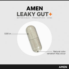 Amen Leaky Gut manufactured in USA in cGMP facility