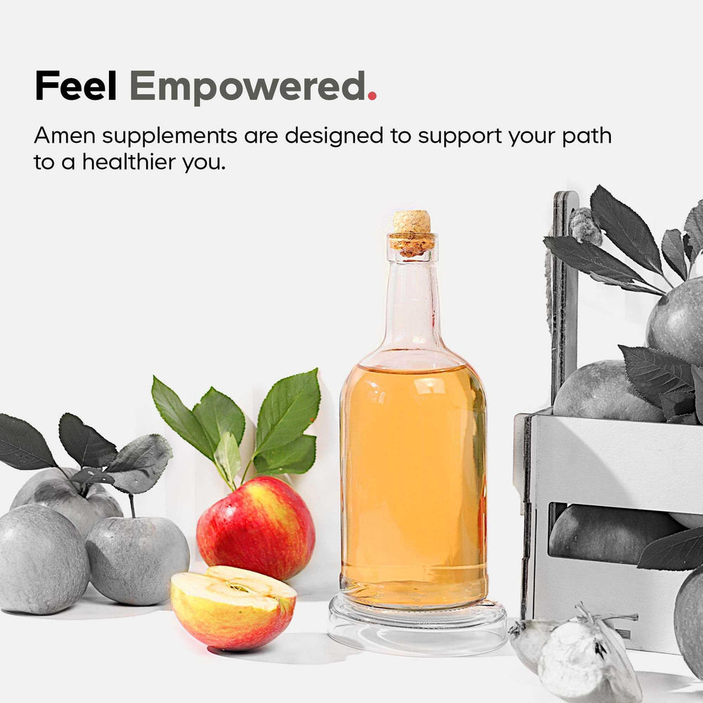 Amen Leaky Gut USA manufacturing badge on packaging.