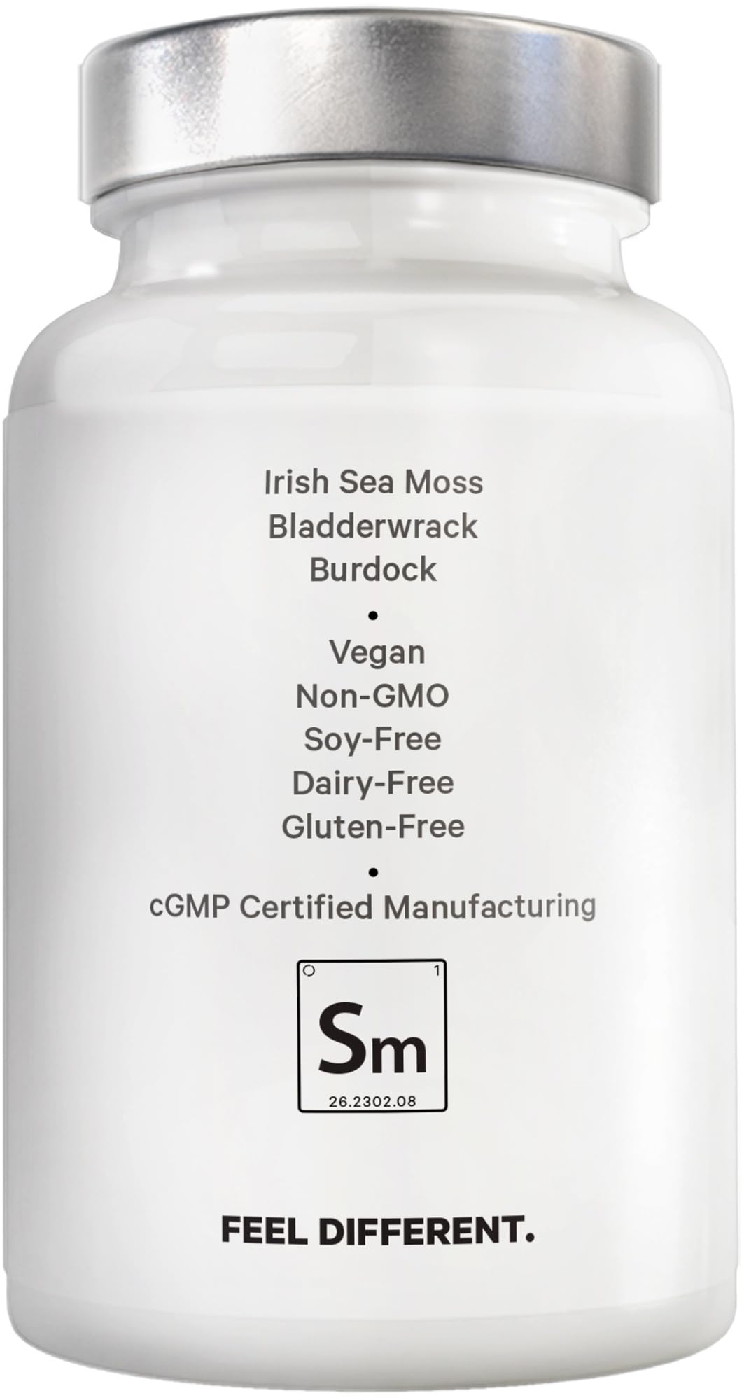 Amen Sea Moss manufactured in the USA in a cGMP facility.