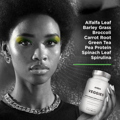 Amen Veggies daily-use presentation demonstrates convenient capsules