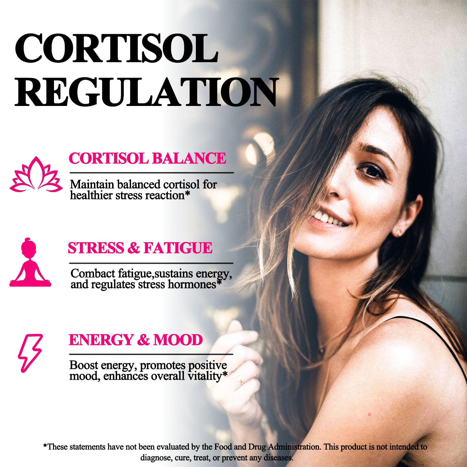 AMENQ hHEALTH label detail ingredients highlights 17-in-1 cortisol blend.