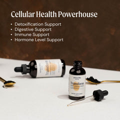Ameo Life Humic & Fulvic Drops pipette close-up for easy dispensing and use.