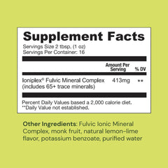 Ameo Life Fulvic Acid & Mineral Complex pours into a glass for daily use