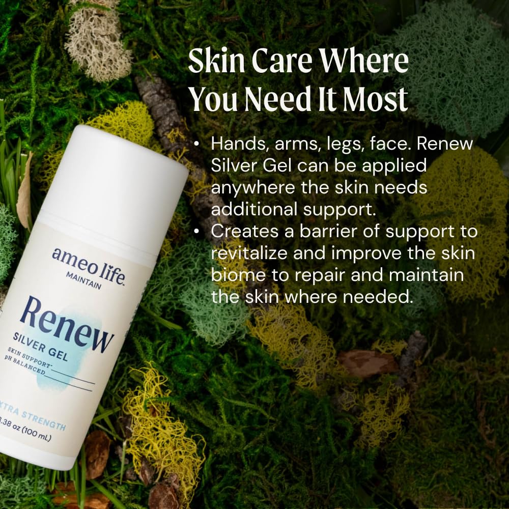 Ameo Life silver gel for pets supports gentle relief on paws.